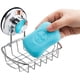 thumbnail image 2 of Jabonera de baño con ventosa de vacío superfuerte con gancho, jabonera, jabonera, jabonera, soporte para esponja de jabón para ducha, baño, bañera y fregadero de cocina., 2 of 8
