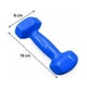 thumbnail image 2 of Mancuerna PWRFitness 4 Kg Neopreno Azul 1 Unidad Para Entrenamiento, 2 of 3
