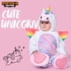 thumbnail image 2 of Costume Spooktacular Creations, bonito unicornio con alas, niña 3T, 2 of 7