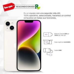 Apple - Iphone 14Plus 128Gb - Starlight - Reacondicionado Grado A