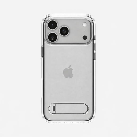 Carcasa Para Iphone 17 Pro - Marca Spigen, Modelo Ultra Hybrid - Clear White con Kickstand
