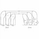 thumbnail image 2 of Elevador de Pie Completo Basic Mold Labs BML Grande 2mm Rojo Firme, 2 of 2