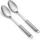 thumbnail image 1 of Xiao Hua Juego de Cucharas para Cocinar de 2 Piezas, Colador Sólido de Cocina de Acero Inoxidable, Juego de Utensilios de Cocina, Mezclar, Servir, Cucharas para Mezclar, Regalos para el Hogar y, 1 of 4
