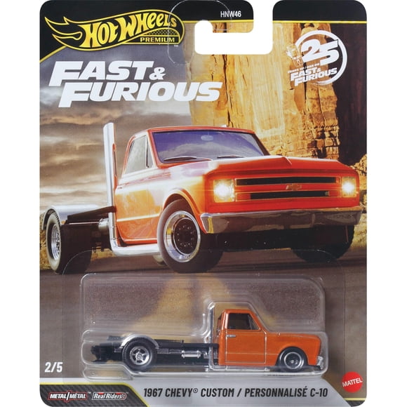 Auto fundido a presión Hot Wheels Fast & Furious 1:64 para coleccionistas