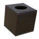 thumbnail image 2 of Soporte de caja de pañuelos de encimera cuadrada Servilleta de papel Cubierta de caja Cuero de PU Café, 2 of 3