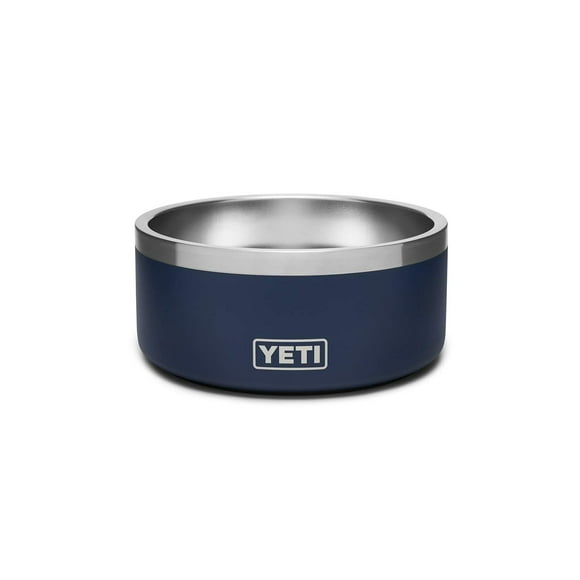Cuenco para perros YETI Boomer 4 de acero inoxidable, 32 oz, azul marino