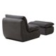 thumbnail image 4 of Silla de bolsa de frijol de 32" con otomano, sillas de salón grandes para adultos, sofá perezoso tapizado tapiceado para la sala de estar, 4 of 5