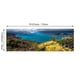 thumbnail image 1 of 1pc Canvas Painting, Lake Forest Mountain Scenery Painting, Wall Art Decor, For Living Room, Bedroom, No Frame, 19.68*59.05inch, 1 of 3