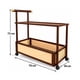 thumbnail image 2 of Estante Rodante Multiuso de 2 Niveles para Living o Cocina 70x30x72 cm, 2 of 6