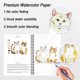 thumbnail image 4 of Cuaderno de Acuarela Terself Animales – 15 Pinturas, 4 of 7
