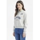 thumbnail image 2 of Polerón Mujer Slim Half Zipper Gris Melange Claro, 2 of 4