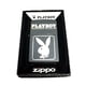 thumbnail image 1 of Encendedor de bolsillo Zippo Playboy enero de 1984 cromado cepillado, 1 of 1