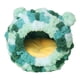 thumbnail image 5 of Nido De Pájaro, Franela Suave, Autocalentable, Lavable, Para Periquitos, Hámster, Azul, 5 of 5