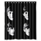 thumbnail image 1 of Cortina de ducha con imagen de The Beatles, juego de cortinas de baño con ganchos, tamaño 60 x 72 pulgadas, 1 of 3