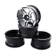 thumbnail image 3 of 4x Llantas Hexagonales De Aluminio De 12mm Para Coche De Carreras En Carretera Modelo 1/10 RC, 3 of 5
