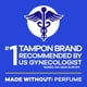 thumbnail image 5 of Tampones Tampax Cardboard Super Plus Absorbency, 40 unidades, 5 of 8