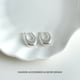 thumbnail image 1 of Teardrop Geometric Ear Cuff Earrings for Women, Minimalist Elegant Trendy Jewelry, 1 of 2