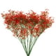 thumbnail image 1 of Flores Artificiales Uxcell Ramo 12 Piezas Rojo, 1 of 3