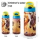 thumbnail image 2 of Gracie y Pedro Botella de Agua con Tapa Pop Top de Un Toque, Acero Inoxidable, a Prueba de Fugas, para Deportes, Botella Infantil azul 12 oz, 2 of 6