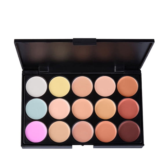 Paleta de correctores Pure Vie, 15 colores, hidratante y cobertura total
