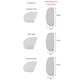 thumbnail image 4 of Almohadillas nasales para gafas Setex Gecko Grip ultrafinas de 0,6 mm x 15, 4 of 9
