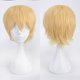 thumbnail image 1 of suxuMhao Peluca Corta Rubia 11.8 Inch Anime Cosplay Peluca Fibra Sintética Resistente Al Calor Peluca de Disfraz Universal para Juego de Roles Tema de Cómic con Fiesta Actuación en Escenario Disfraz, 1 of 1