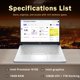 thumbnail image 3 of Portátil HP Stream 14" 16 GB RAM 1,12 TB Windows 11 Azul Celeste, 3 of 9