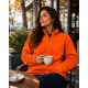 thumbnail image 1 of Poleron Micro Polar 300g Termico 100% Poliester Unisex M-l Naranja Lisa, 1 of 3
