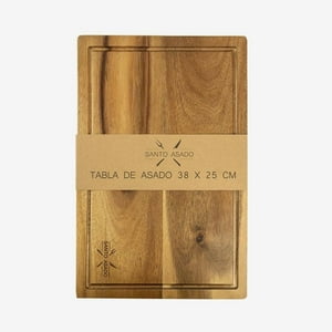 Decoexpress - Tabla Asado 38 X 25 Cm Cafe
