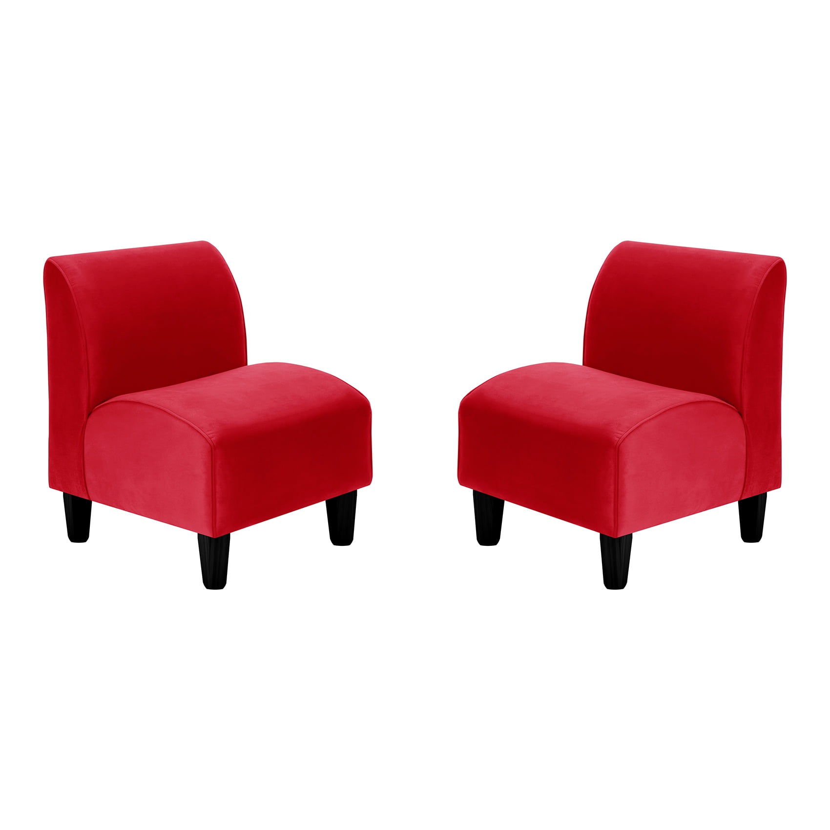 Bodevir - Set Poltrona Soft 1c Felpa 00 Rojo