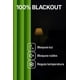 thumbnail image 4 of Cortina 100% Blackout de Tela Engomada 2 Paños verde, 4 of 5