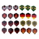 thumbnail image 1 of surtido bandera de dardos vuelos estándar reparto de vuelo reemplazo de 24 ensamblaje, 1 of 5