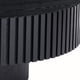 thumbnail image 3 of 31.49'' Nesting Round Wood Coffee table for Apartment, Modern Living Room Coffee Table with Sturdy Pedestal ,BLACK (Same Sku W876P243950), 3 of 3
