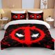 thumbnail image 1 of Deadpool Bedding Duvet Cover, Boy Duvet Cover Bedding Set, Superhero Print comforter, 1 of 3