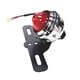 thumbnail image 3 of Luz De Freno Trasera LED Para Motocicleta Con Soporte Para Matrícula Rojo + Carcasa Plateada, 3 of 5