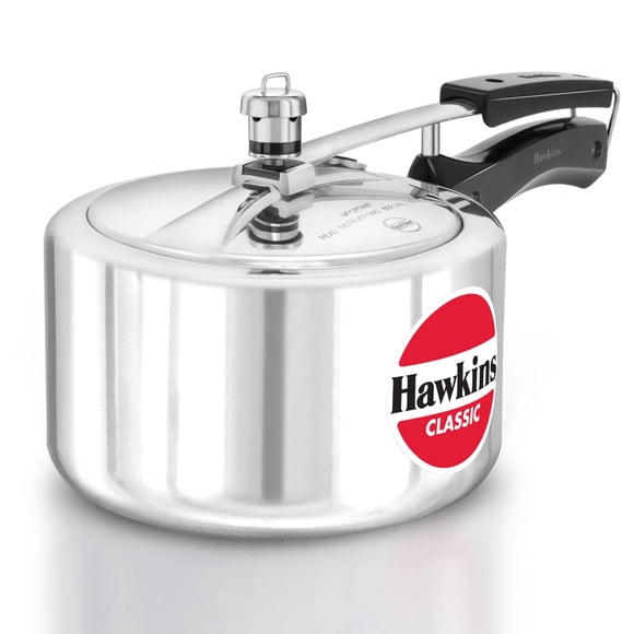 Olla a presión Hawkins Classic 3L de aluminio plateada