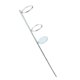 thumbnail image 1 of Soporte De Ca?a De Pescar Soporte De Suelo De Acero Inoxidable Soporte De Poste De 30 Cm, 1 of 3