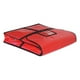 thumbnail image 4 of Bolsa De Entrega De Pizza Aislada, Caja De Pizza Con Cierre De Solapa Resistente Para Llevar Comida, 58x58x12cm Con Orificio, 4 of 5