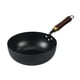 thumbnail image 4 of Wok De Gas Antiadherente Con Gancho Para Colgar Ollas Saltear Universal Mango De Madera Wok Sartén Diámetro 24 Cm, 4 of 5
