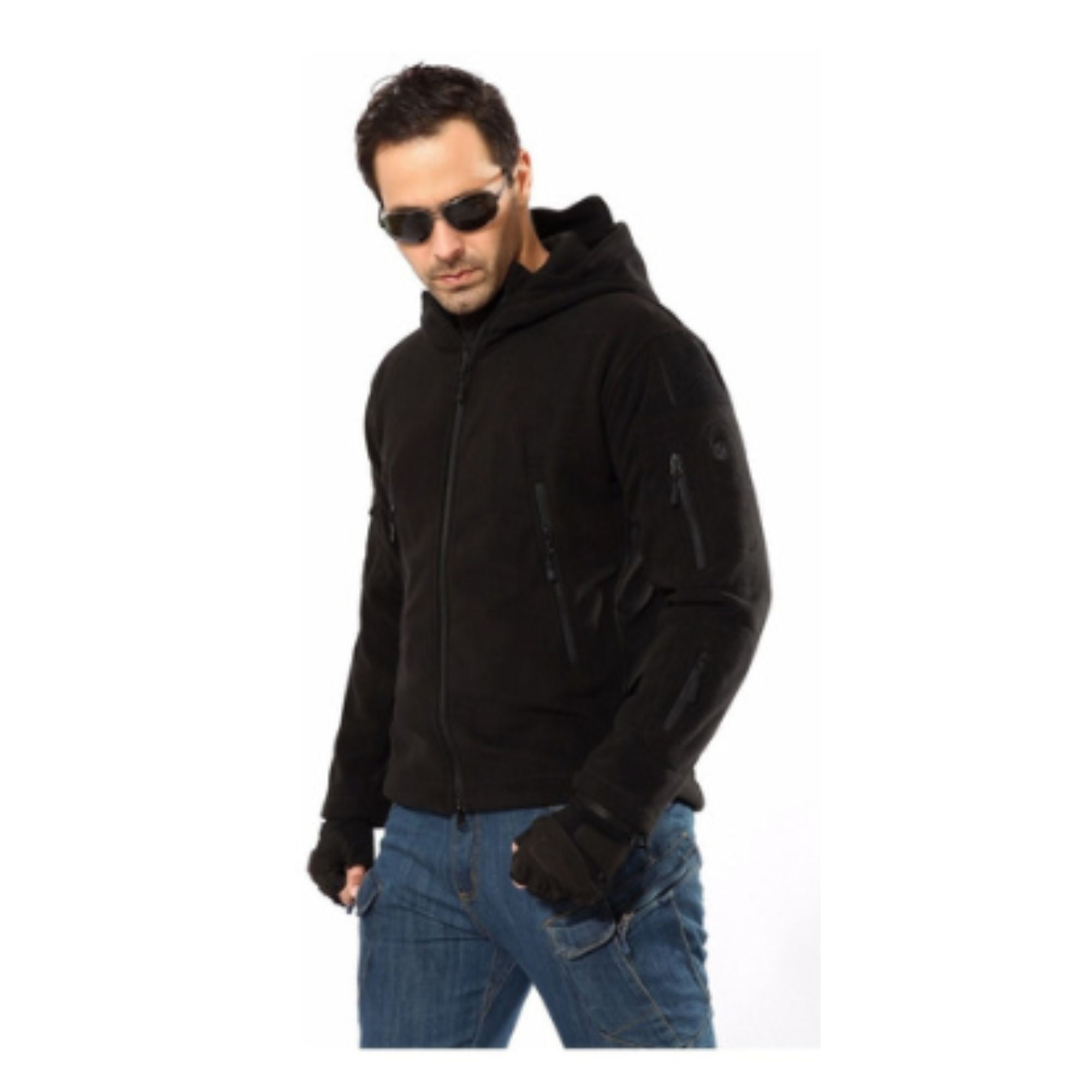 Ekolmac - Chaqueta Polerón Micropolar Táctico Para Hombre