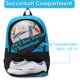 thumbnail image 3 of Mochila de fútbol Hsmihair con compartimento para balón, 3 of 6