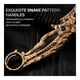 thumbnail image 5 of KARAMBIT CON PATRON SERPIENTE DORADO - HOJA CURVA, 5 of 6
