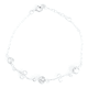 thumbnail image 1 of Pulsera de plata 925 puntos brillante largo 21 CM, 1 of 3