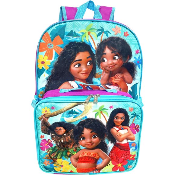 Mochila Ruz 16" para niñas con caja de almuerzo desmontable