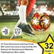 thumbnail image 4 of Balón de fútbol SAWUTPV talla 5 para adultos y jóvenes con bomba e infladores, 4 of 7