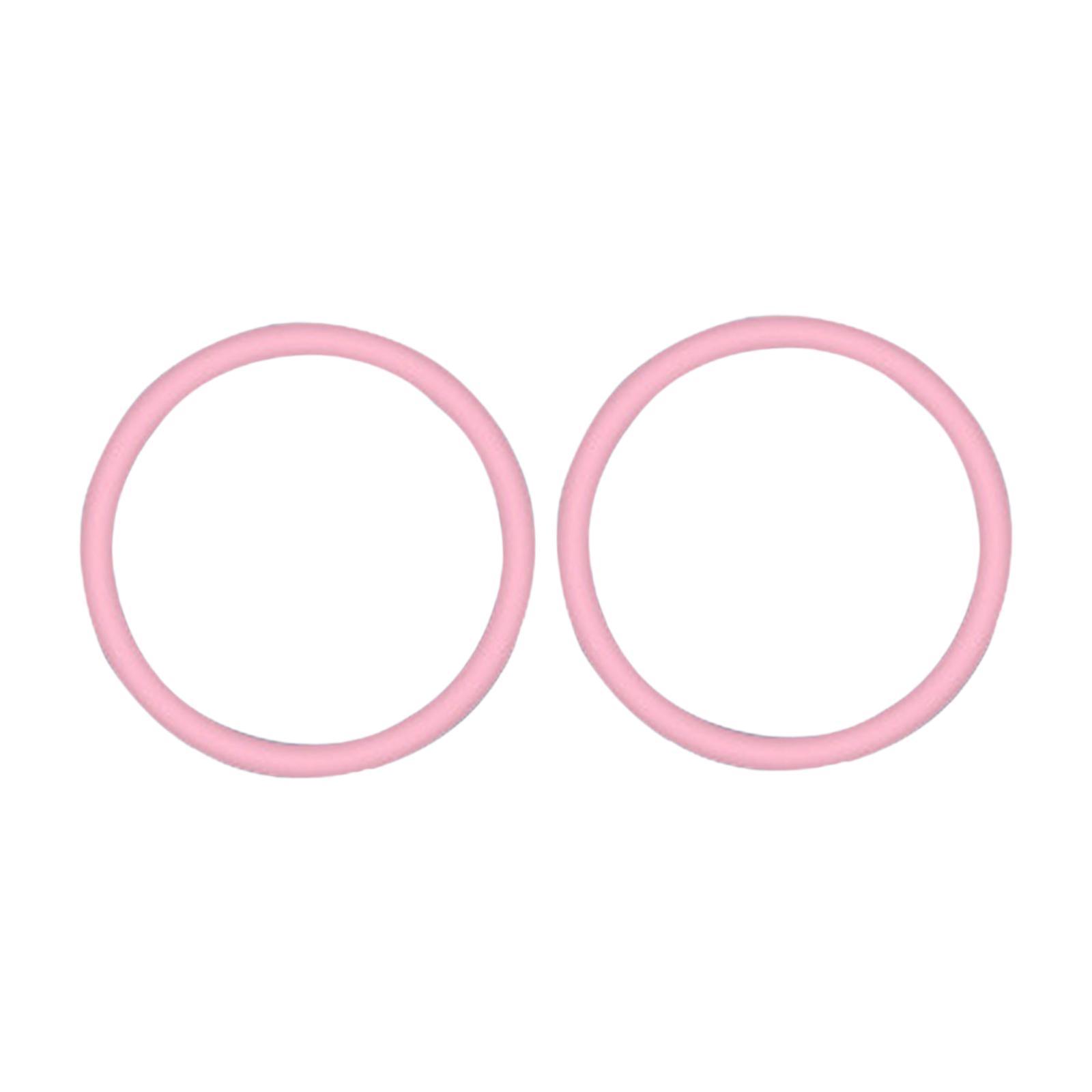 Ioensy - 2 Piezas De Anillo De Silicona Para Rótula, Accesorio Fijo Para Estabilización De Rodilla, Redondo, Rosa