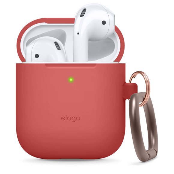 Funda elago para AirPods 1 y 2 con llavero