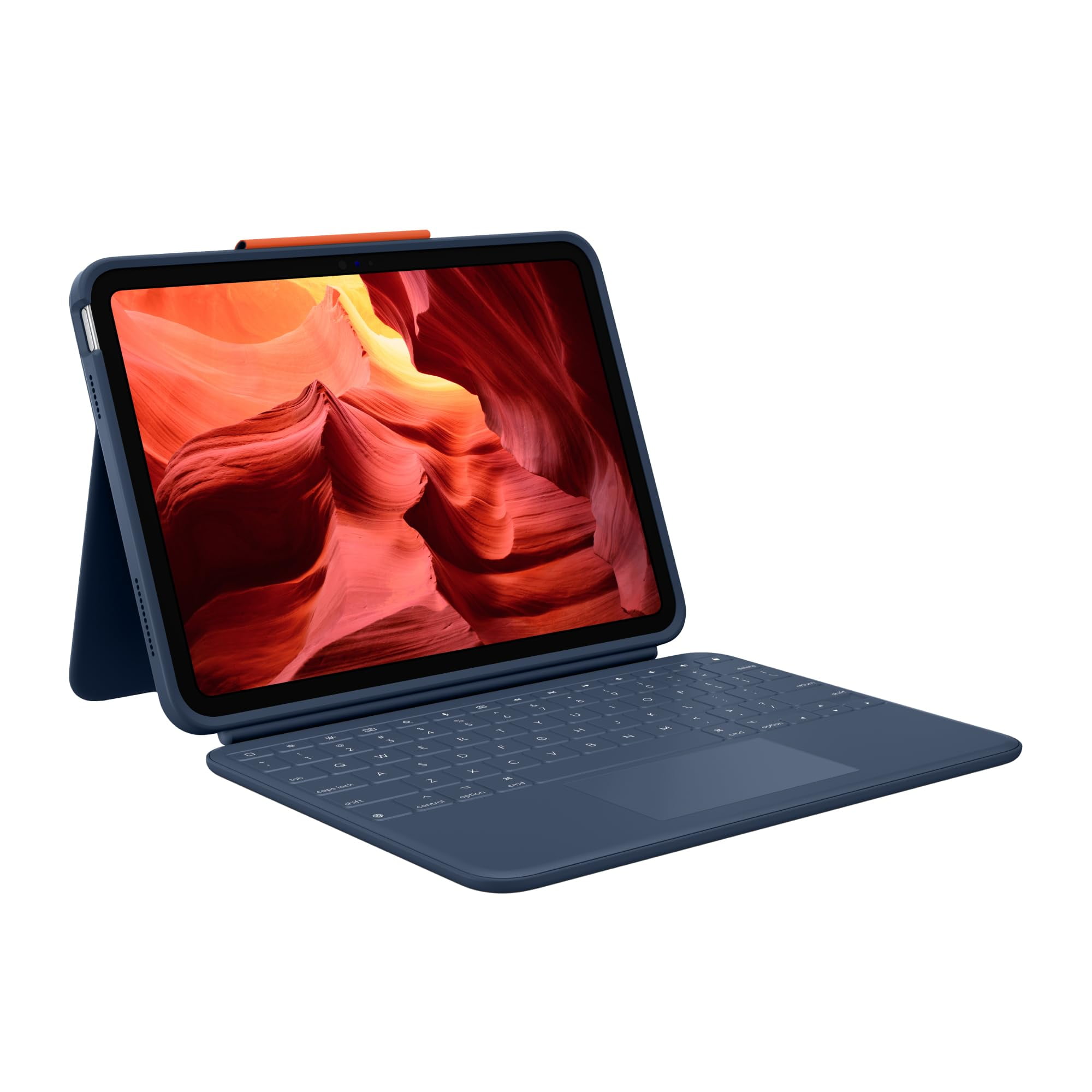 Funda Con Teclado Logitech Rugged Combo 4 Touch Para Ipad De Décima Generación