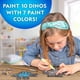 thumbnail image 2 of Kit de vidrieras NATIONAL GEOGRAPHIC Kids Glow Dinosaur, 2 of 6