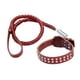 thumbnail image 4 of Collar De Perro Gancho De Aleación Cuerda De Tracción Para Perros Grandes Y Medianos Collar Mediano Marrón, 4 of 5